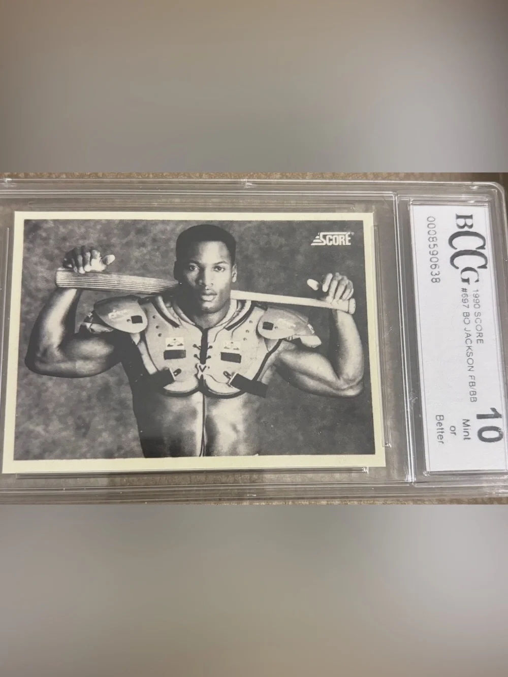 1990 Score Graded "BO KNOWS" famous Card
GEM MINT 10 from Beckett
Offers✅ - Picture 1 of 2